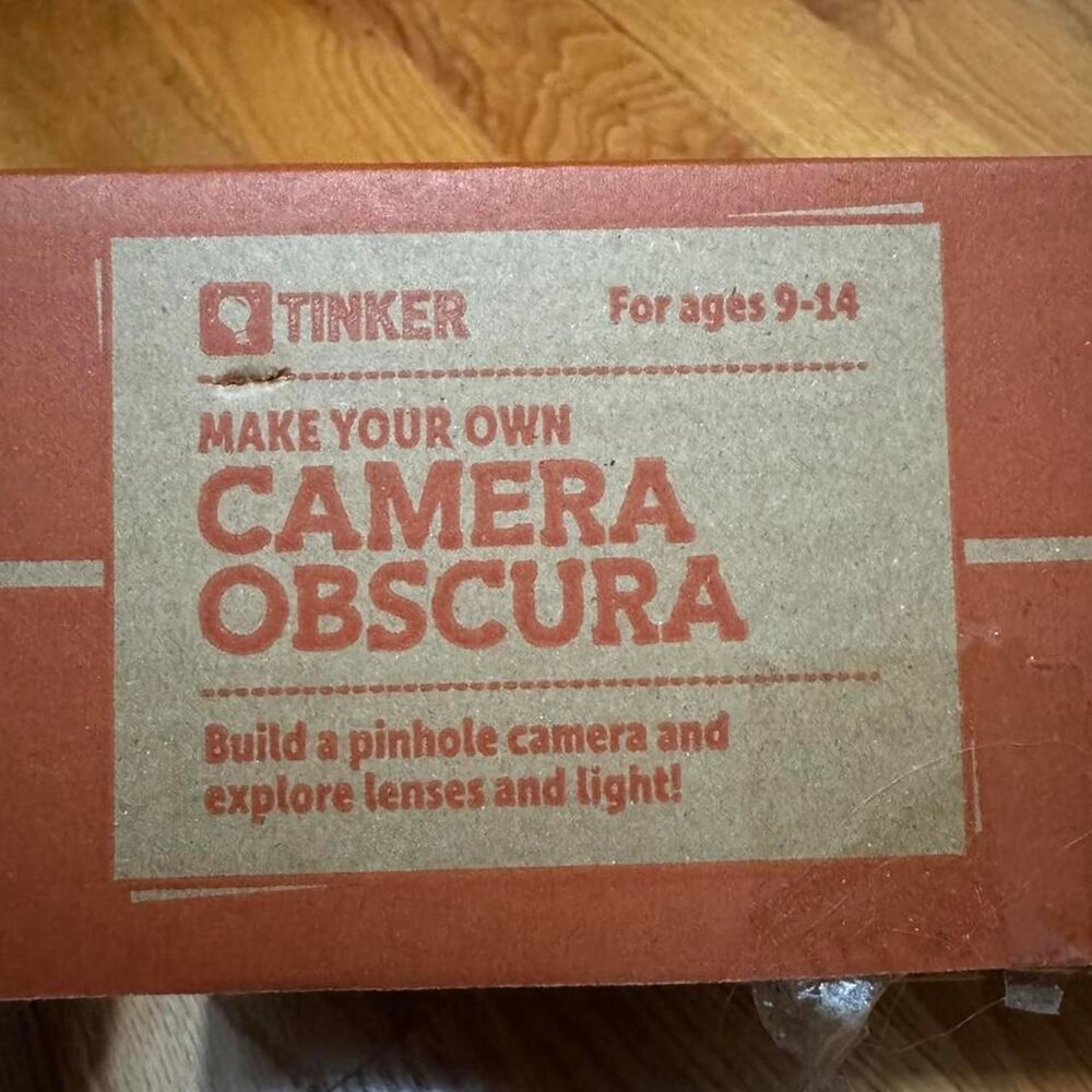 Tinker Make Your Own Camera Obscura